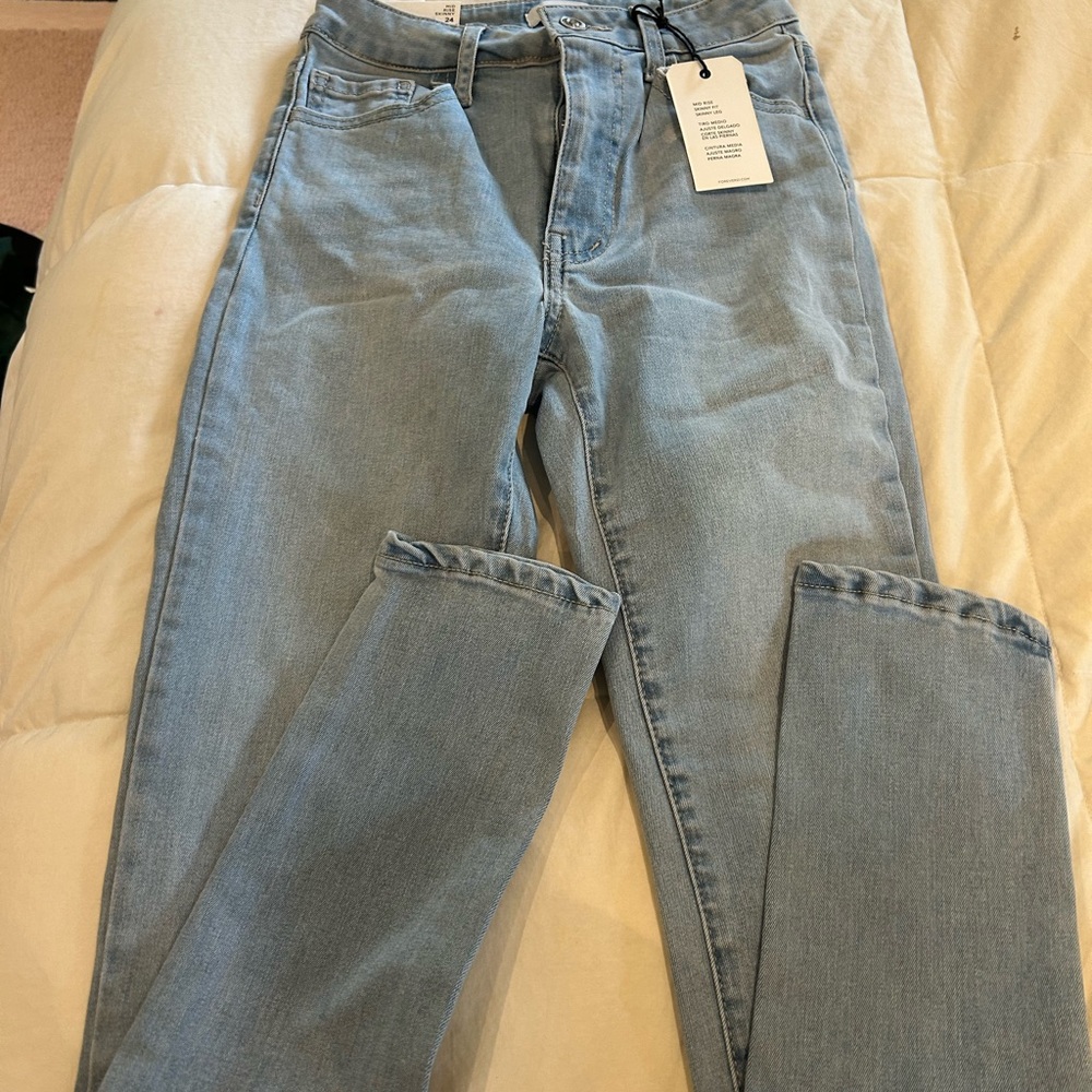 Forever 21 Denim Blue Jeans